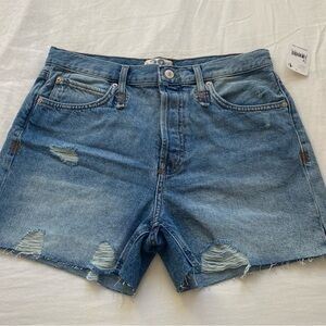 Free People Loose Cannon Jean Shorts Size 28